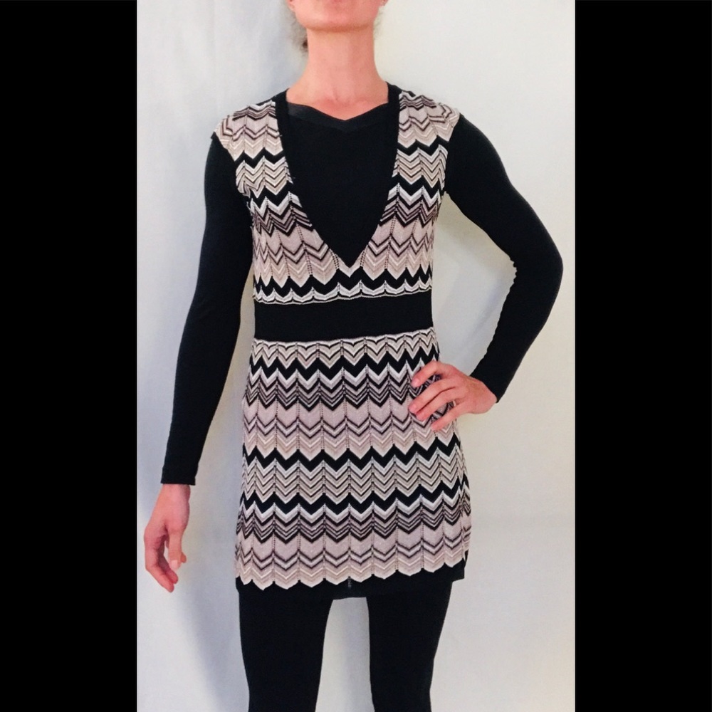 Sleeveless sweater dress